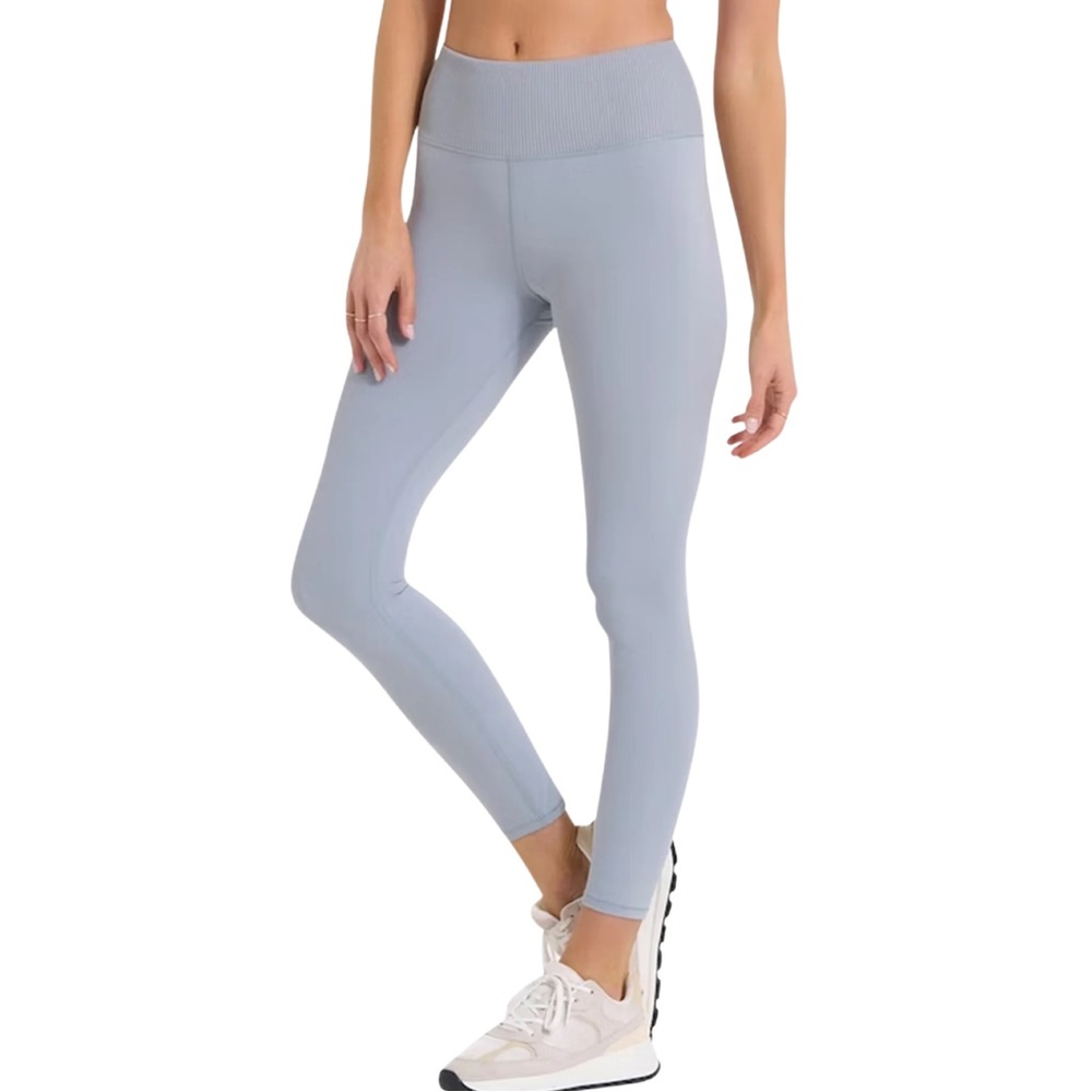 Vuori Rib Studio Legging Light Cloud Blue Women's Medium